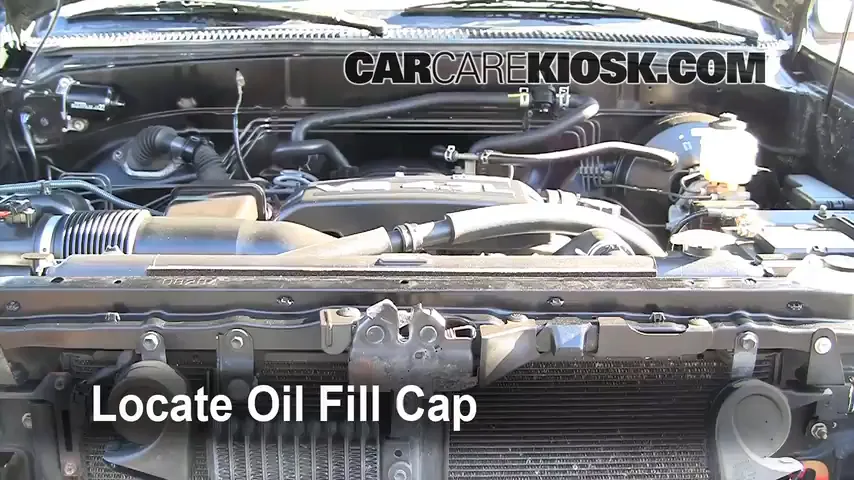 2006 Toyota Tundra SR5 4.7L V8 Crew Cab Pickup Oil Add Oil